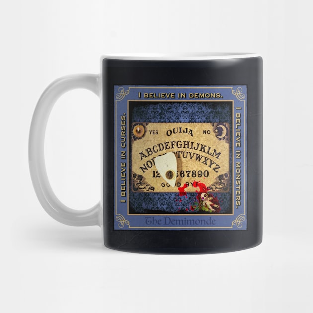 Curses Demons and Monsters Ouija Board Coffee Mug Only by OrionLodubyal